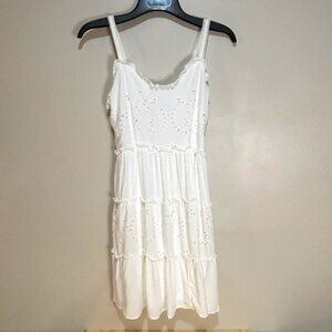 Maurices Womens Dress M Short Boho Cottagecore Soft Girl Spring Summer Romantic